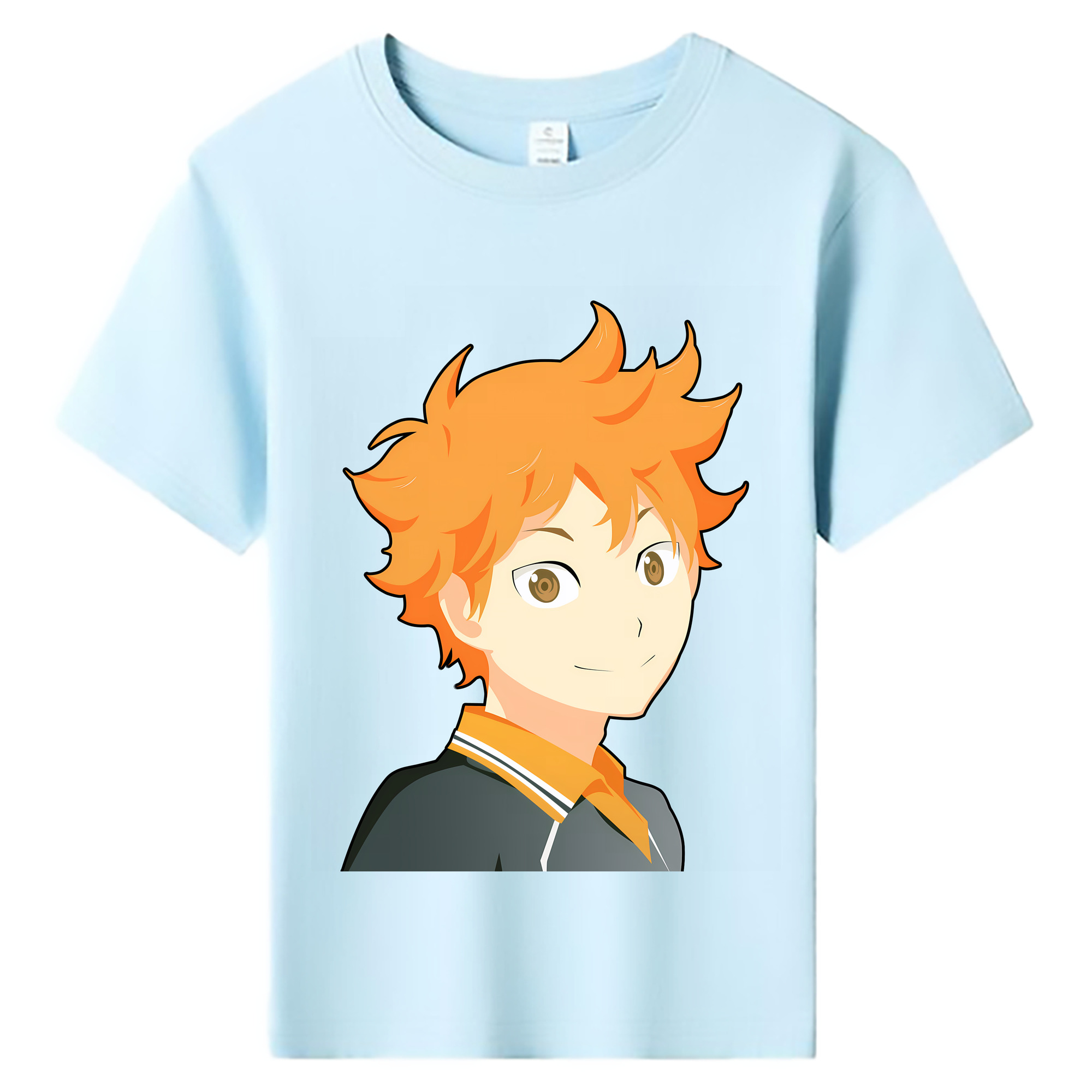 （画像用） ハイキュー!! Haikyu!! 綿100％キッズTシャツ（フロントプリント）